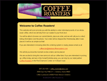 Tablet Screenshot of alaskacoffeeroasters.com